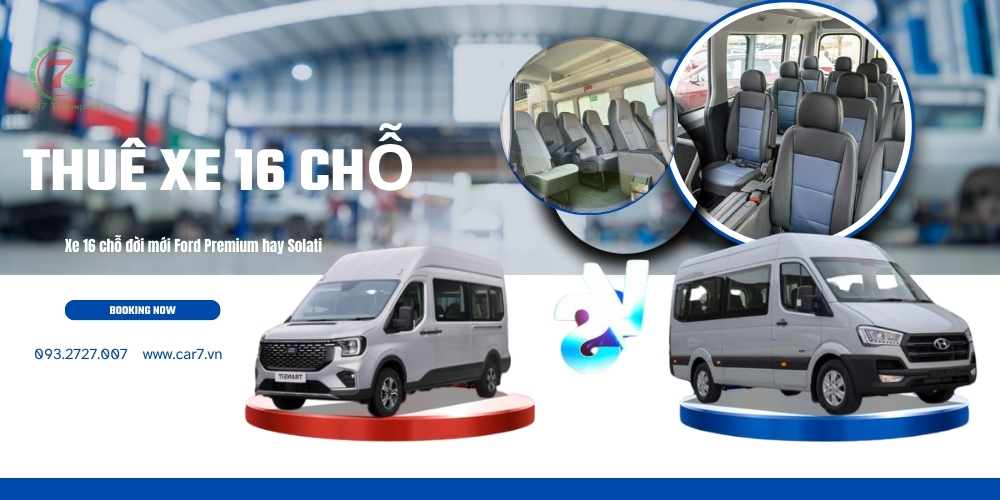 thuê xe 16 chỗ ford transit hay solati