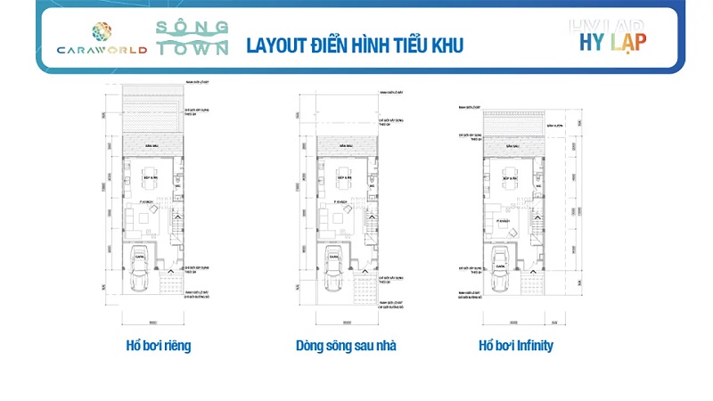 Sông Town: Phân khu nhà phố tại Caraworld Cam Ranh